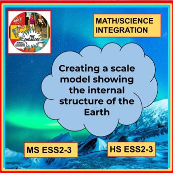 Preview of CREATING A SCALE MODEL OF THE INTERNAL STRUCTURE OF THE EARTH HS & MS ESS2-3 