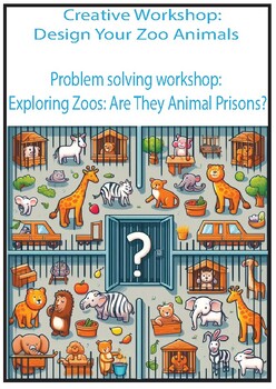 Preview of CREATIVE AND PROBLEM-SOLVING WORKSHOPS - ZOO ANIMALS