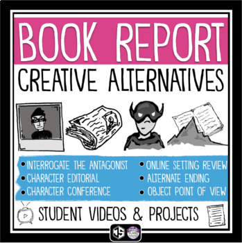 Preview of Creative Book Report Projects for Any Novel or Short Story - Video Introductions