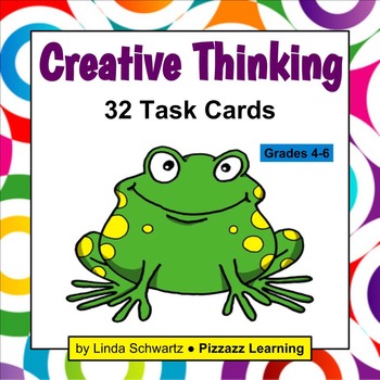 Preview of CREATIVE THINKING Task Cards