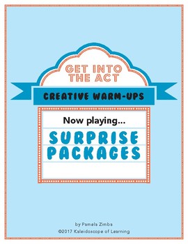 Preview of CREATIVE WARM-UPS: Surprise Packages