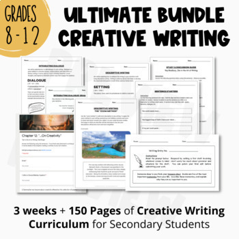 creative writing unit pdf