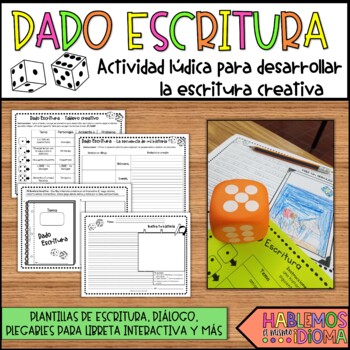 Preview of Escritura creativa | CREATIVE WRITING GAME in SPANISH