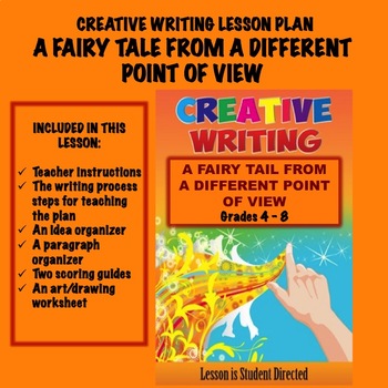 Preview of Creative Writing Lesson Plan - A Fairytale From a Different Point of View