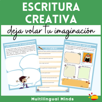 Preview of CREATIVE WRITING PACK in Spanish – ESCRITURA CREATIVA