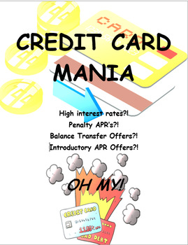 Preview of CREDIT CARD MANIA