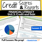 CREDIT SCORES AND REPORTS: Financial Literacy- Activities-