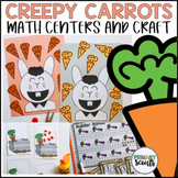CREEPY CARROTS Kindergarten Math Centers