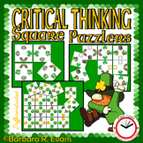 CRITICAL THINKING PUZZLES St. Patrick's Day Brain Teasers Differentiation GATE