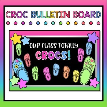 Preview of CROC BULLETIN BOARD & GET TO KNOW YOU ACTIVITY