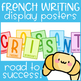 CROISSANT French Writing Skills Posters - Colorful Mnemoni