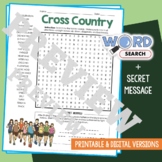 CROSS COUNTRY Word Search Puzzle Activity Vocabulary Works
