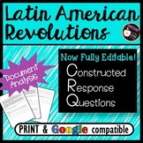 CRQ- Latin American Revolutions- Short answer practice- Ne