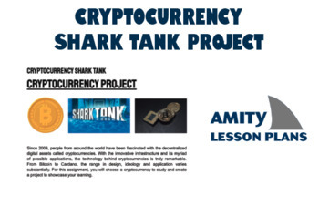 Preview of CRYPTOCURRENCY SHARK TANK PROJECT