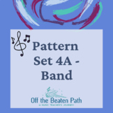 CS Pattern Set 4A for Band - PDF and XML files