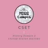 CSET- HISTORY DOMAIN 2