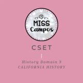 CSET- HISTORY DOMAIN 3