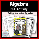 CSI Algebra - Writing & Using Formulae