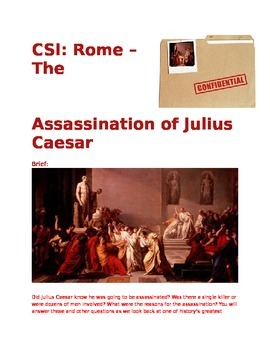 Preview of CSI Ancient Rome