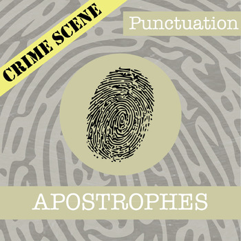 Preview of CSI: Apostrophes Activity - Printable & Digital Review Game