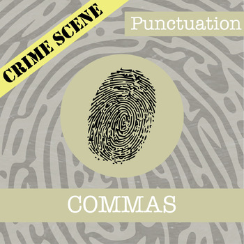 Preview of CSI: Commas Activity - Printable & Digital Review Game