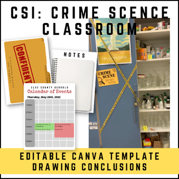 Preview of CSI: Crime Scene Classroom Transformation