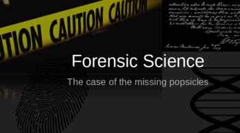 Preview of CSI Forensic unit for elementary 