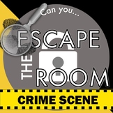 Crime Scene Forensics Escape Room