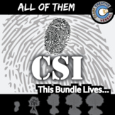 CSI: Language Arts Activities - ALL OF THEM - Printable & 