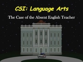 CSI: Language Arts Game: Powerpoint for SmartBoard