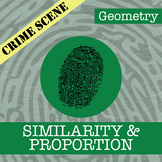 CSI: Similarity & Proportions Activity - Printable & Digit