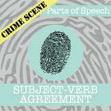 CSI: Subject-Verb Agreement Activity - Printable & Digital