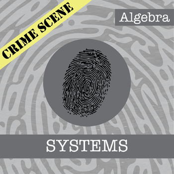 Preview of CSI: Systems of Equations Activity - Printable & Digital Review Game