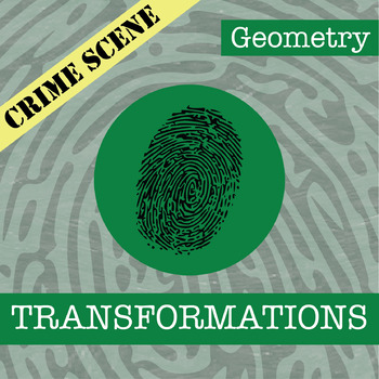 Preview of CSI: Transformations Activity - Printable & Digital Review Game