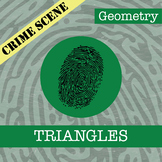CSI: Triangles Activity - Printable & Digital Review Game