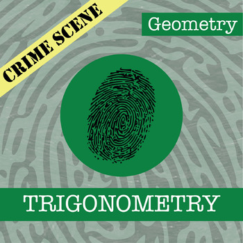 Preview of CSI: Trigonometry Activity - Printable & Digital Review Game