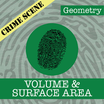 Preview of CSI: Volume & Surface Area Activity - Printable & Digital Review Game