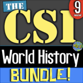 CSI World History Inquiry Bundle | 9 Amazing Inquiry Activ