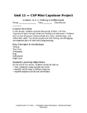 CSP Python — Lesson 11.4: Testing & Refinement (Mini Capstone)