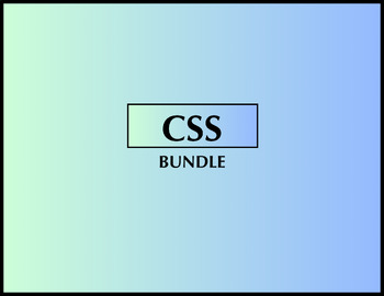 Preview of CSS for Beginners Bundle [148 PowerPoint Slides, 22 Quizzes, + Videos]
