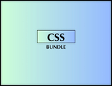 CSS for Beginners Bundle [148 PowerPoint Slides, 22 Quizze