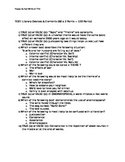 CST Literary Rhetorical Devices and Elements Test Questions Pool