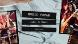 CTE / Career Explorer Slideshow: Music Vocab