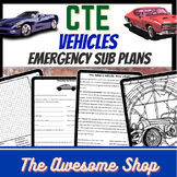 CTE Emergency Sub Plans for Shop, Small Engine Repair, & A