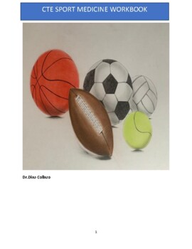Preview of CTE Sport Medicine Workbook