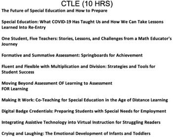 Preview of CTLE (10 HRS)