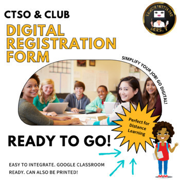 Preview of CTSO & CLUB DIGITAL REGISTRATION FORM