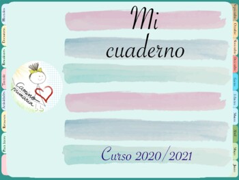 Preview of CUADERNO DIGITAL CURSO 2020/2021