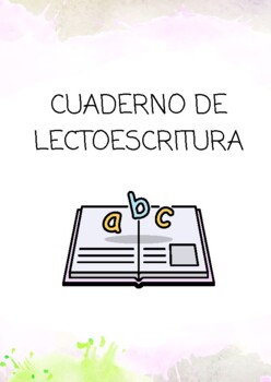 CUADERNO LECTOESCRITURA by Toplearning | Teachers Pay Teachers