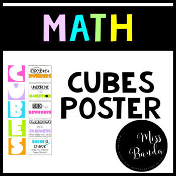 Preview of CUBES Math Strategies Poster